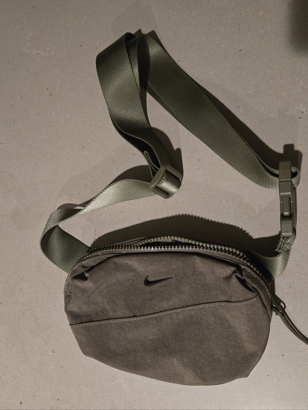 Nike Olive Green Crossbody Sling Bag